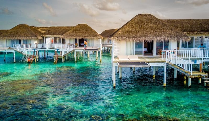 Centara Grand Island Maldives - Sunrise Overwater Villa Exterior View